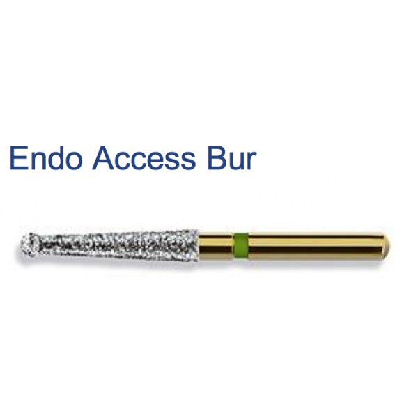 Dentsply A016430000100 Endo Access FG Friction Grip Size #1 Coarse Bur Dentsply A016430000100 Endo Access FG Friction Grip Size #1 Coarse Bur